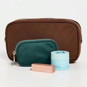 Nylon Eco-Friendly Cosmetic Bag Women Men Custom Waterproof Portable <b>Small</b> for Travel Zipper Makeup Organizer Storage Pouch - Product Image 3