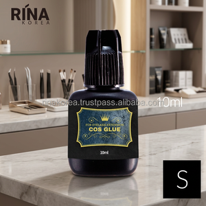 Pegamento para Extensión de Pestañas COS Tipo S, Hecho en Corea, Adhesivo de Secado Ultra Rápido, Larga Duración, Profesional, OEM, Negro - Product Image 3