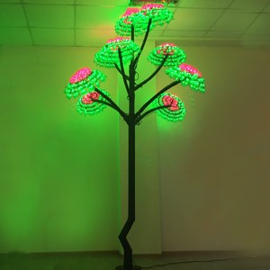 Lumière LED en forme de champignon en PVC imperméable pour décoration extérieure de Noël et d'aménagement paysager pour la décoration de festivals - Product Image 1