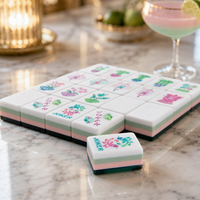 Juego de Mahjong Americano de Lujo: Recuerdo Corporativo con Logotipo Personalizado y Regalo Social Privado Premium para Eventos de Alto Nivel