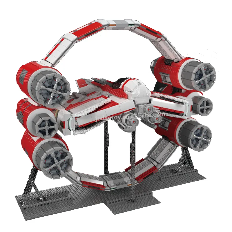 Mould king 21047 Star Ring Fighter Star Plan Wars Plastic Technic Building Blocks set 6003PCS educational toys for kids 2023