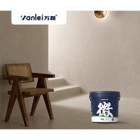 Vanlei New Trend Micro Ciment Set Kit de revêtement liquide pour mur/sol Maison Peinture Décoration