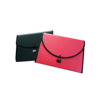 Carpeta de Archivos Expandible de Diseño PP A4 con 13 Bolsillos y Estampado Dorado