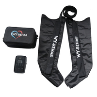 Masseur de compression d'air portable rechargeable pour athlètes professionnels VU, bottes de récupération à 6 chambres