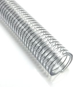 <span class=keywords><strong>Tuyau</strong></span> flexible <span class=keywords><strong>en</strong></span> PVC transparent haute pression de 1-1/2 pouce avec armature <span class=keywords><strong>en</strong></span> fil d'acier pour eau et vide - Product Image 4