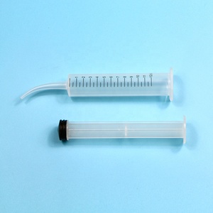 Aguja curva precurvada desechable de 12 ml para uso dental, <span class=keywords><strong>jeringa</strong></span> utilitaria curva - Product Image 5