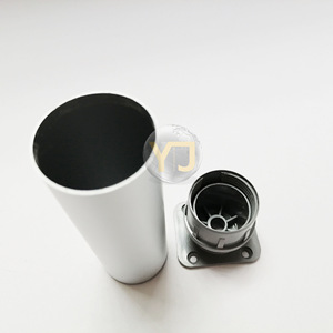 YIJUN Furniture Legs Aluminum <b>Adjustable</b> H120mm Modern Minimalist Easy Installation - Product Image 2