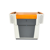 One Stop School Furniture Multimedia Podium Escritorio de computadora para maestros con gabinete de bloqueo Oficina y equipo educativo