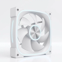 Ventilateurs ultra-silencieux pour ordinateur de jeu, bloc en plastique 120 mm ARGB avec PWM, ventilateur de refroidissement pour ordinateur, ventilateur de boîtier pour PC de jeu