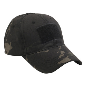 Gorra de béisbol de campaña electoral personalizada Camo USA Voting Hat con tela impermeable Curved Brim Dot Pattern Style-'Jo Ho Gotta Go' - Product Image 3