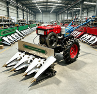 Moissonneuse manuelle Napier Grass Reaper pour luzerne, piment, maïs – Moissonneuse-pousseuse manuelle, mini-machine à récolter le blé et le riz