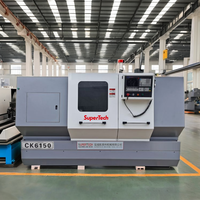 La machine de tour CNC Supertech de haute qualité et performance CK 6150 est largement utilisée dans le monde entier. Nous avons un service à long terme et un bon prix