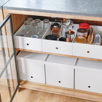 Organiseur de documents SHIMOYAMA, armoire à dossiers roulante pour la maison et le bureau, type mobile, boîte de rangement en plastique pour dossiers