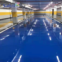 Salux resina epóxi auto-nivelamento laca de revestimento, resina epóxi liquide revestimento industrial & pintura de piso epóxi