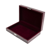 Boîte à dattes en bois personnalisée de luxe pour le Ramadan, boîte à bonbons en bois avec certificat SABER