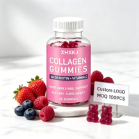 Gummies de Collagène Marin Personnalisables en Usine GMP – Complément Naturel pour Cheveux, Peau et Ongles avec Vitamines C, E et Biotine – Produit de Beauté