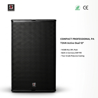Système de sonorisation professionnel Premium LS-T24NN, enceintes PA alimentées, système empilable, amplificateur de subwoofer de classe D, audio pour scène, événement en direct
