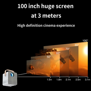 W & F A19 Android 1080P HD Home Beamer pocket <span class=keywords><strong>4k</strong></span> Overhead Portable Led Lcd Video <span class=keywords><strong>mini</strong></span>-projecteurs pour la maison - Product Image 4