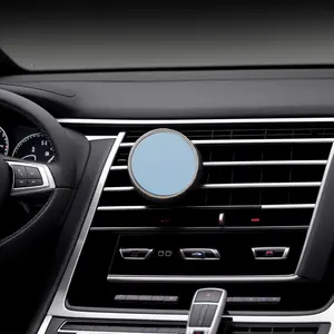 Premium Fragrance Scent Lambskin Car Air Diffuser Freshener Auto Outlet Perfume Clip Vent Clip Car Aromatherapy
