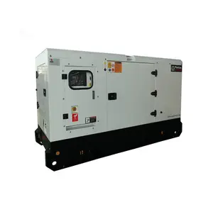 220V Groupe electrogene 15kva 50kva160kvaサイレントディーゼル発電機45 kvパーキンスエンジン付き