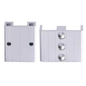 Bloques de guía lineal M5 de ranura simple/doble con orificio pasante, bloque de fijación para accesorios de brazo robótico - Product Image 3