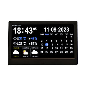 Đồng hồ báo thức ngày mới nhất cho phòng ngủ khung kỹ thuật số người cao tuổi lịch kỹ thuật số ngày đồng hồ Trạm thời tiết - Product Image 1