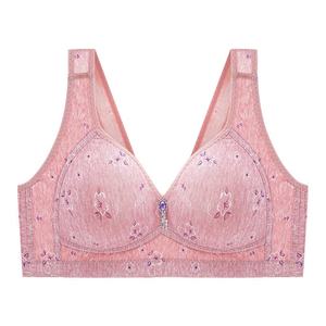 Fourniture directe d'usine soutien-gorge gilet de grande <span class=keywords><strong>taille</strong></span> pour les personnes âgées d'âge moyen de la mère broderie respirant pleine tasse pour les petits seins - Product Image 5