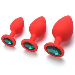 ลูกปัดซิลิโคนกันน้ำ เป็นมิตรกับสิ่งแวดล้อม สำหรับเสริมก้นผู้หญิง ใช้เป็นเครื่องขยายรูทวารหนัก เรียบเนียนดุจคริสตัล สำหรับของเล่นทางเพศชายหญิง - Product Image 2