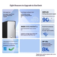 Ordinateur de bureau HPs Tower OmniDesk, best-seller, tout neuf, 14e génération de processeur Core I3/i5/i7, RAM DDR5, SSD M.2, pour usage professionnel, bureau et domicile