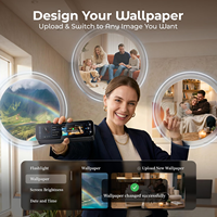Printer Portabel Nirkabel Phomemo M810 A4 300dpi Thermal Tanpa Tinta dengan Layar Sentuh dan Baterai 3500mAh untuk Perjalanan dan Kantor