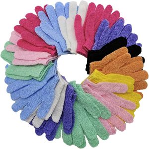 Natural Nylon <b>Shower</b> Body Scrubber Morocco Glove Korean Bath Exfoliating Glove - Product Image 3
