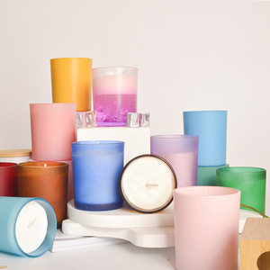Scented Candles Glass Cylinder <b>Soy</b> <b>Wax</b> Home Decoration Valentine'S Day Gift Custom Made Color - Product Image 3