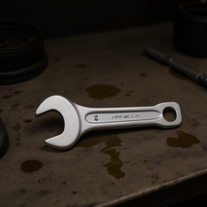 Llave de boca abierta de 24 mm, herramienta métrica de acero para reparación automotriz - Product Image 3