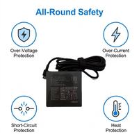 Adaptateur d'alimentation de remplacement pour ordinateur portable Asus 19V 1.75A 19V 3.42A 20V 3.25A 20V 5A Type C avec plusieurs embouts DC, grille carrée longue, universel