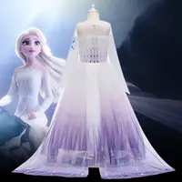 白雪姫冷凍子供用スカート子供服ガールズドレスガールドレスクリスマスエルザクイーンドレス