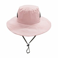 Chapeaux Boonie en nylon respirant à large bord avec cordon coupe-vent réglable pour la randonnée en extérieur – Vente en gros