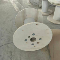 Bobines de câbles industrielles durables à grande capacité, vides, en bois, pour expédition professionnelle, vente en gros