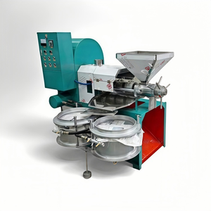 Automatic Screw Tea Seed <b>Oil</b> Press Castor Cold & Hot Olive Expeller Beans With CE - Product Image 2