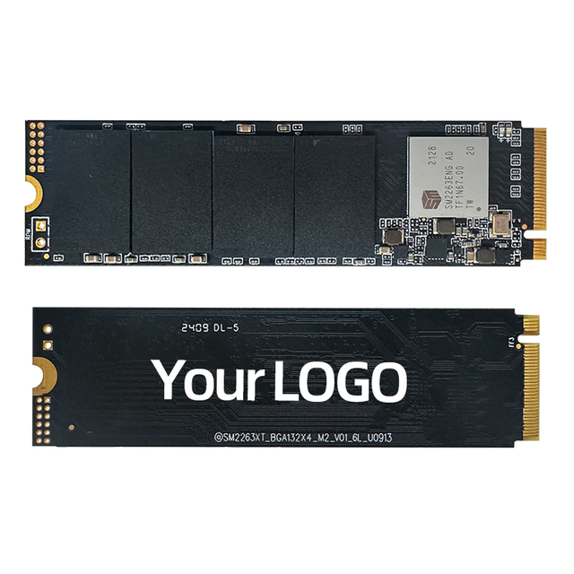High-Speed M.2 2280 NVMe SSD 3.0/4.0 PCIe TLC NAND Shock-Resistant Silent 256GB-2TB Wireless Internal Plastic Desktop Hard Drive