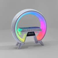 Multifunctionele RGB-verlichting BT-speaker draadloze oplaadbare slaap-witruis-speaker met timerfunctie draadloze Bluetooth-speaker