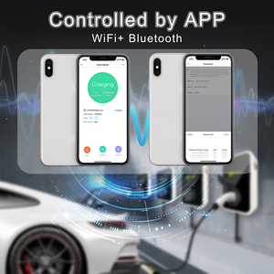 Estación de carga Zencar EV para cargador de vehículo eléctrico Carga de reserva y equilibrio de carga dinámica Compatible con Zencar Smart Wallbox - Product Image 3