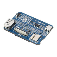 NOUVEAU Composant Électronique Waveshare : Carte d'Extension Super Mini Raspberry Pi CM4 pour Module de Calcul 4 Lite/eMMC, Plaque Inférieure Compatible