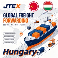 Transitaire maritime fiable Chine-Hongrie DDP Expédition maritime FCL LCL Charges en conteneurs Services de transport porte-à-porte HU