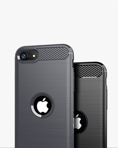 Carbon Fiber Mềm TPU Brushed Texture Điện Thoại Di Động Trường Hợp - Product Image 5