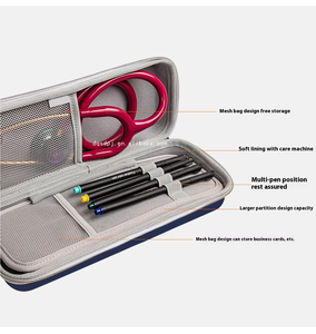 Estuche de Viaje Portátil Protector Impermeable de EVA Grande para Accesorios de Estetoscopio 3M con Dimensiones de 29x12x6cm - Product Image 5