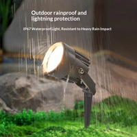 Projecteur LED étanche IP67 en aluminium pour éclairage d'arbres, angle de faisceau 30°, garantie 2 ans pour aménagement extérieur, cour et jardin