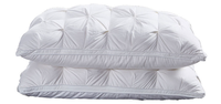 Oreiller de lit en microfibre, de luxe, en duvet d'oie, en plume de canard, à mettre au lit, pour dormir, oreiller d'hôtel