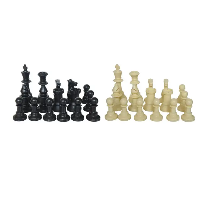 באיכות גבוהה 32 יח 'חבילת גבהים שונים חתיכות שחמט פלסטיק