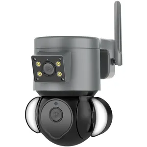 2023 SECTEC, оптовый продавец, IP-камера с двойным объективом, многообъективные системы умного дома, камеры безопасности, Wi-Fi прожекторы, камера