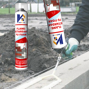 <span class=keywords><strong>Mousse</strong></span> adhésive PU haute performance pour béton, pierre, brique et blocs légers – Séchage rapide, résistante aux intempéries, sans gouttelettes - Product Image 3
